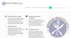 Desktop Screenshot of homemadechocolategifts.com